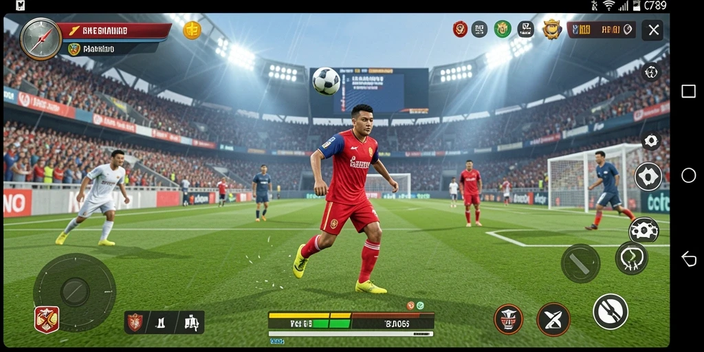 Tampilan menarik dari gameplay C789 yang seru dan menantang.