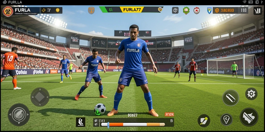 Tampilan gameplay seru dari <strong>FURLA77</strong> saat beraksi dalam pertandingan olahraga.