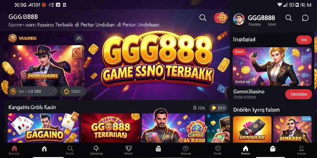 Screenshot gameplay GGG888 menampilkan pengalaman Kasino yang menakjubkan.