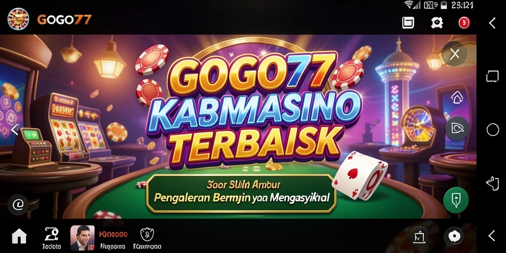 Gameplay Kasino yang menegangkan di GOGO77.