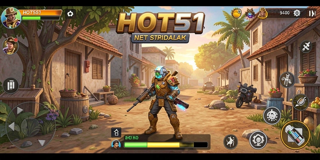 Gameplay menarik dan interaktif di HOT51.