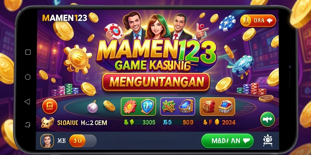 Screenshot gameplay MAMEN123 menampilkan keseruan permainan Kasino.