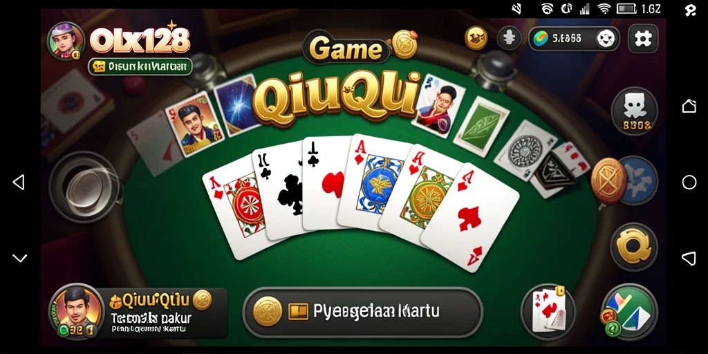 Screenshot gameplay QiuQiu di OLX128 yang penuh aksi.
