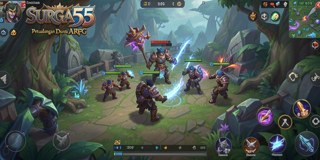 Tampak aksi seru dalam gameplay SURGA55 yang menggugah semangat.
