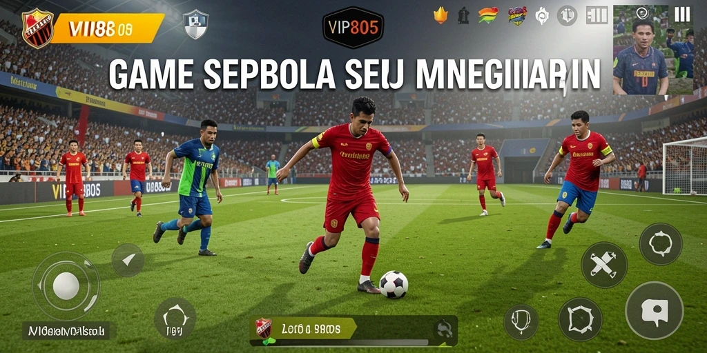 Tampilan gameplay VIP805 yang mengagumkan dalam pertandingan sepak bola.