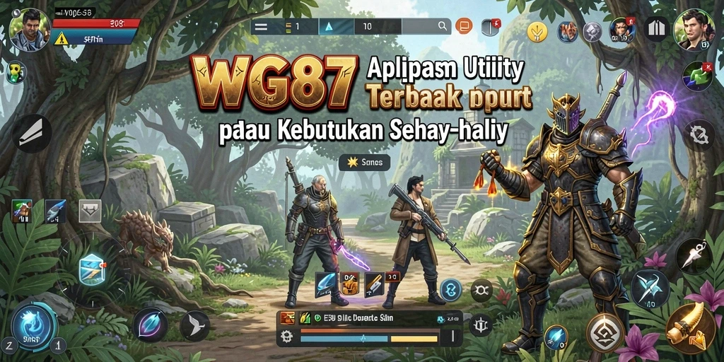 Tampilan antarmuka WG87 yang intuitif dan mudah digunakan.