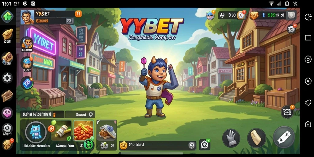 Screenshot gameplay <strong>YYBET</strong> menampilkan aksi karakter dalam mode Idle.